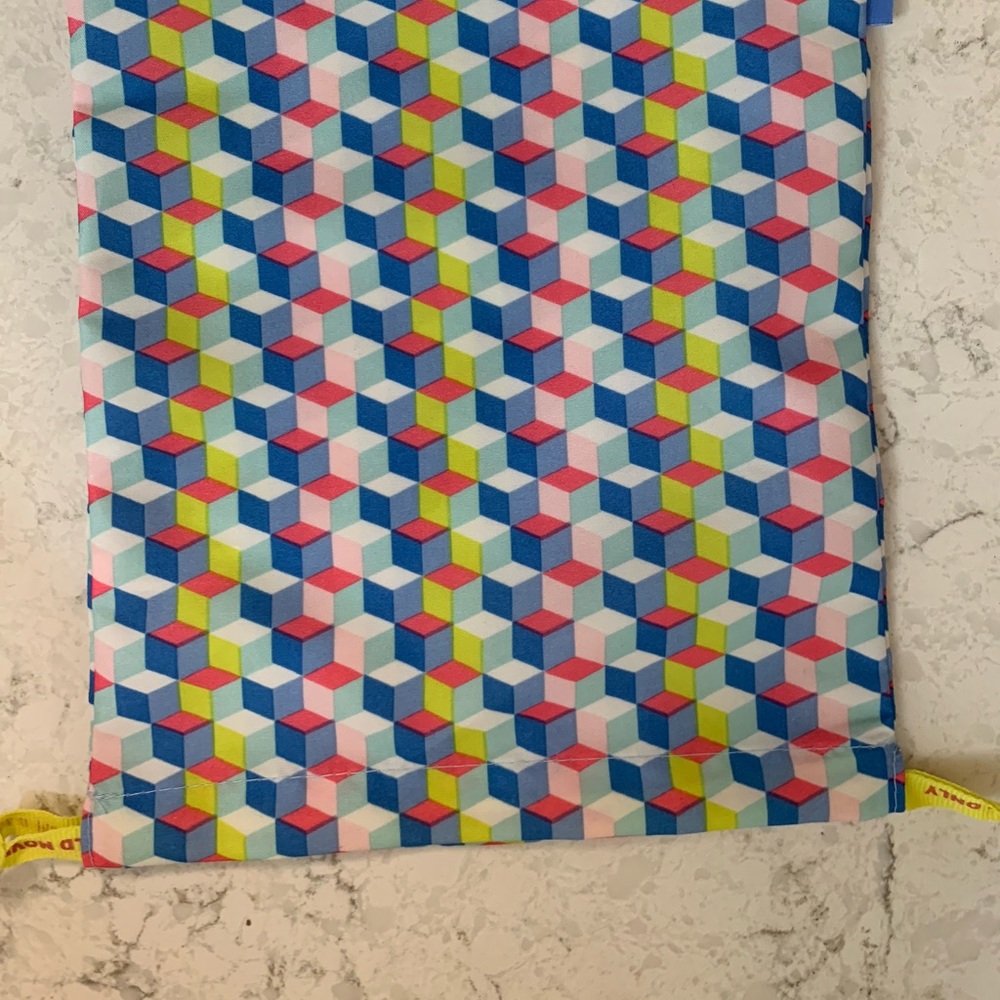 Nwot beautiful graphic pouch or glam bag.